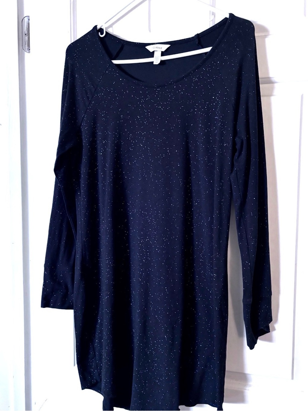 Sparkle Black Long Sleeve dress